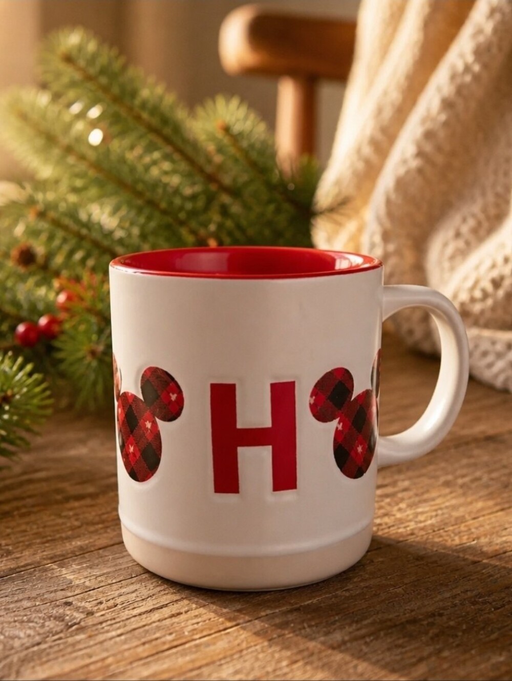 Disney Stoneware 20oz Mickey HoHo Coffee Mug
